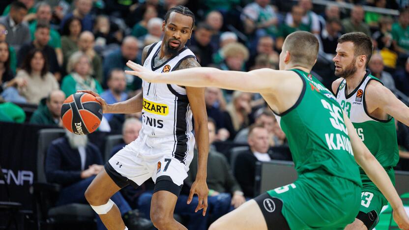 Eurolyga: Kauno „Žalgiris“  – Belgrado „Partizan“ 85:93