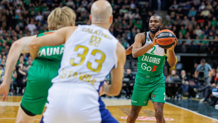 Eurolyga: Kauno „Žalgiris“ – Stambulo „Fenerbahce“ 98:75