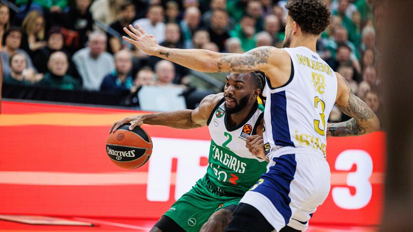 Eurolyga: Kauno „Žalgiris“ – Stambulo „Fenerbahce“ 98:75