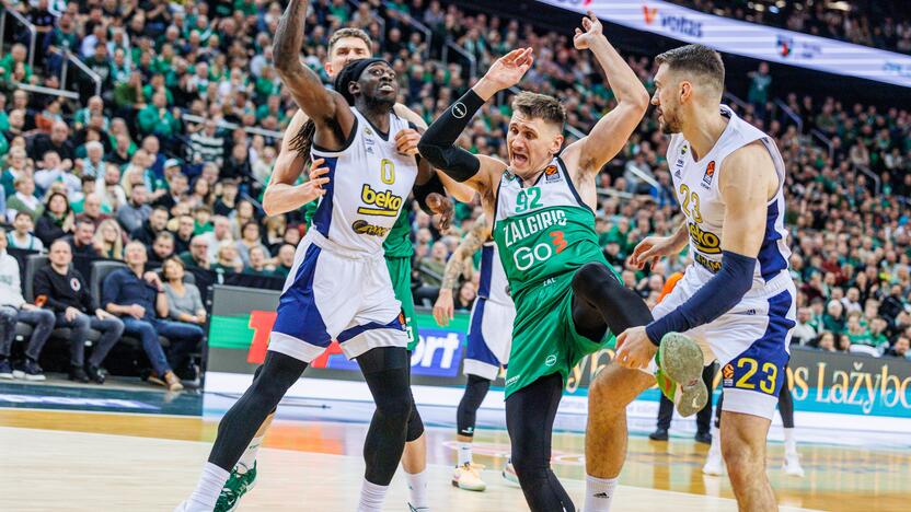 Eurolyga: Kauno „Žalgiris“ – Stambulo „Fenerbahce“ 98:75