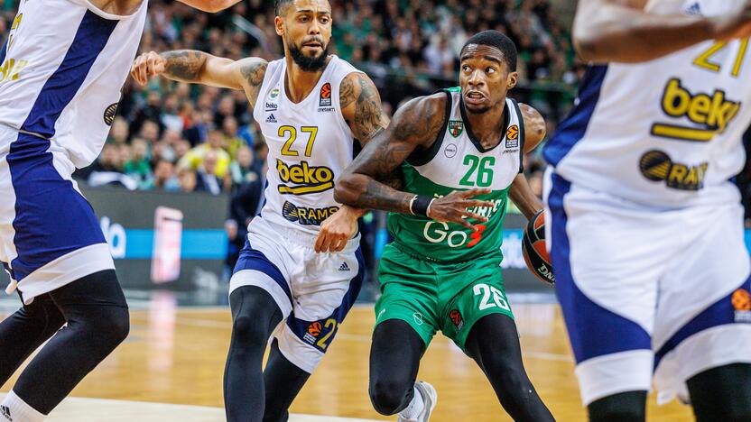 Eurolyga: Kauno „Žalgiris“ – Stambulo „Fenerbahce“ 98:75