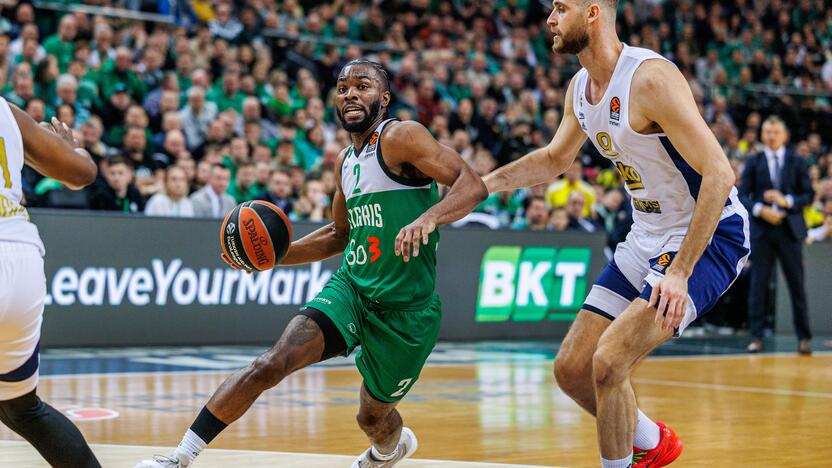 Eurolyga: Kauno „Žalgiris“ – Stambulo „Fenerbahce“ 98:75