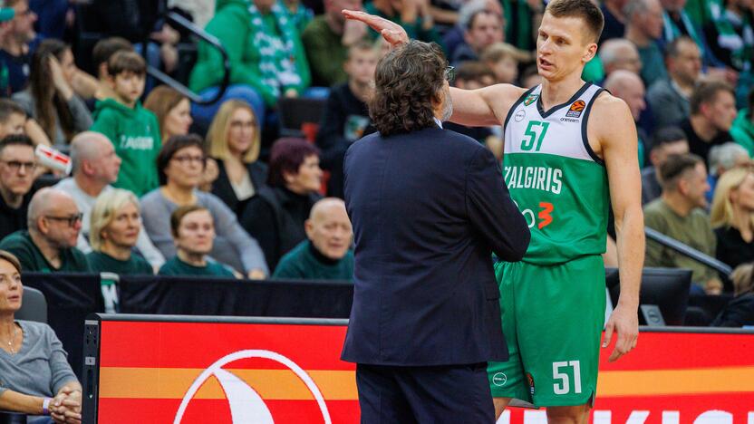 Eurolyga: Kauno „Žalgiris“ – Stambulo „Fenerbahce“ 98:75