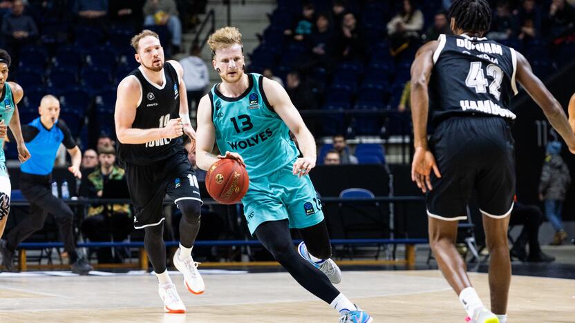 Europos taurė: Vilniaus „Wolves“ – Hamburgo „Towers“ 94:84