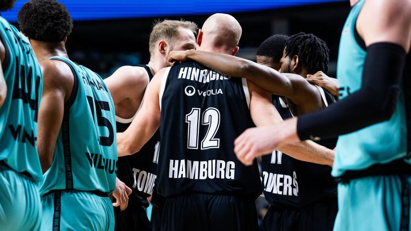 Europos taurė: Vilniaus „Wolves“ – Hamburgo „Towers“ 94:84