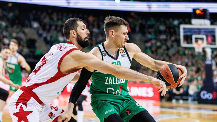 Eurolyga: Kauno „Žalgiris“ – Milano „EA7 Emporio Armani“ 87:73