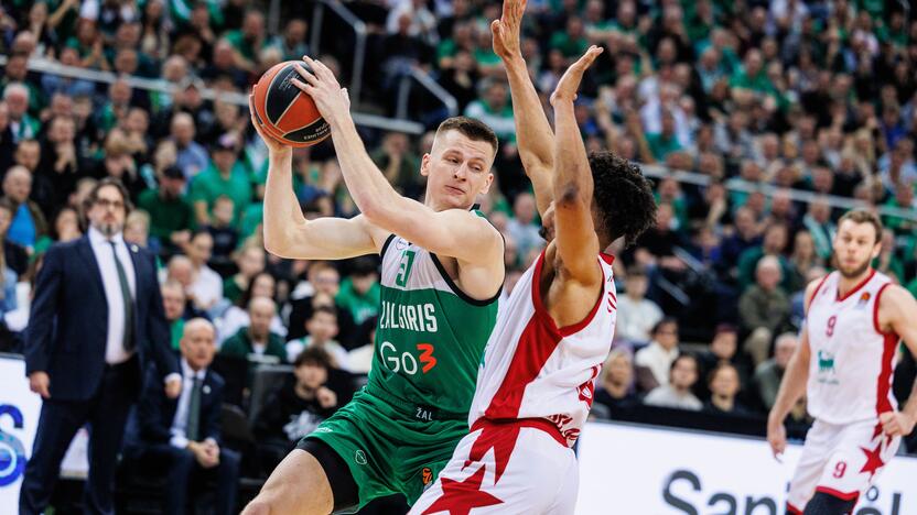 Eurolyga: Kauno „Žalgiris“ – Milano „EA7 Emporio Armani“ 87:73