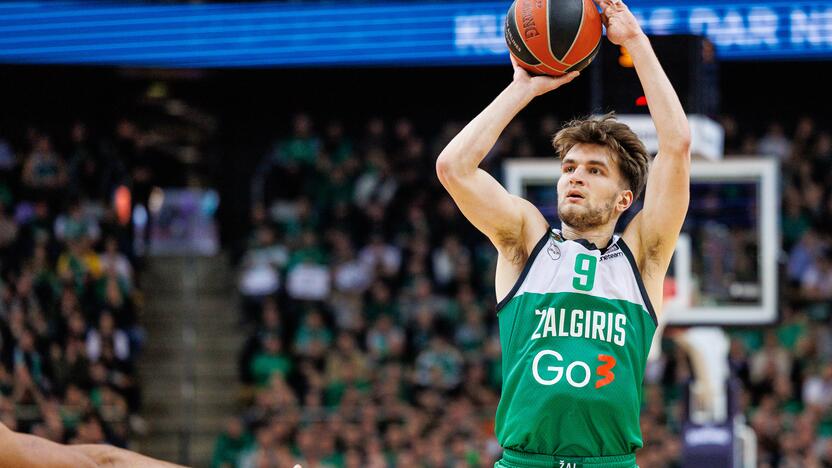 Eurolyga: Kauno „Žalgiris“ – Milano „EA7 Emporio Armani“ 87:73