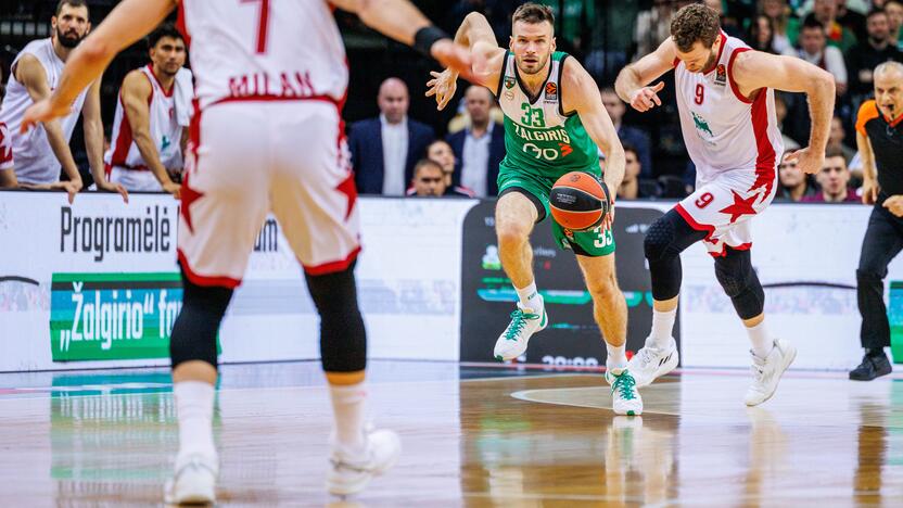 Eurolyga: Kauno „Žalgiris“ – Milano „EA7 Emporio Armani“ 87:73