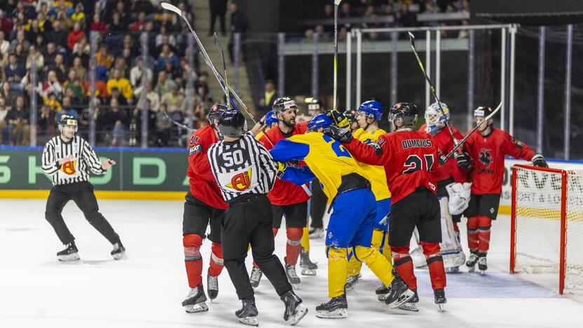 Ledo ritulio rungtynės: Lietuva – Ukraina 1:4