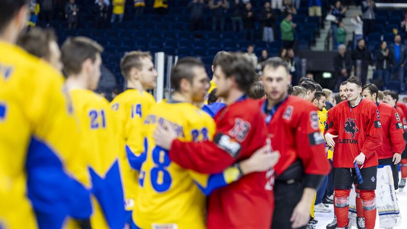 Ledo ritulio rungtynės: Lietuva – Ukraina 1:4