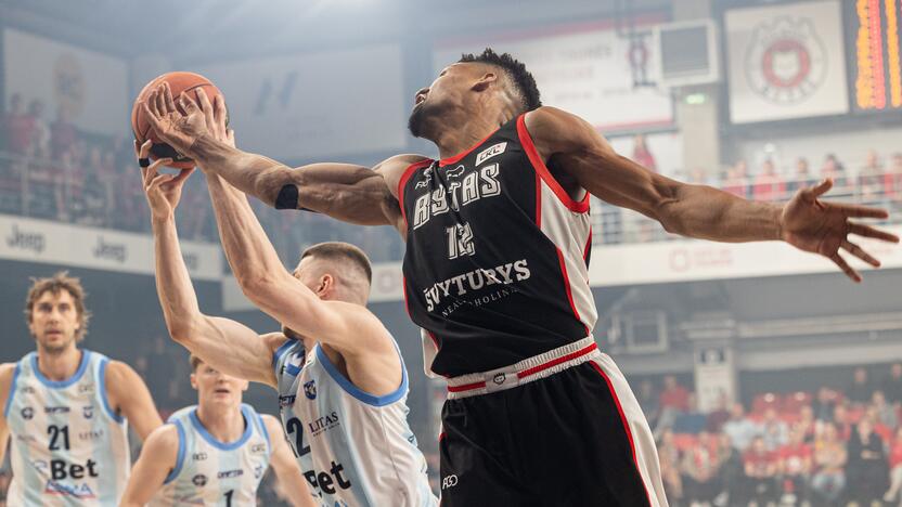 LKL ketvirfinalis: Vilniaus „Rytas“ – Jonavos „CBet“ 110:77