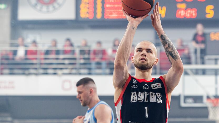 LKL ketvirfinalis: Vilniaus „Rytas“ – Jonavos „CBet“ 110:77