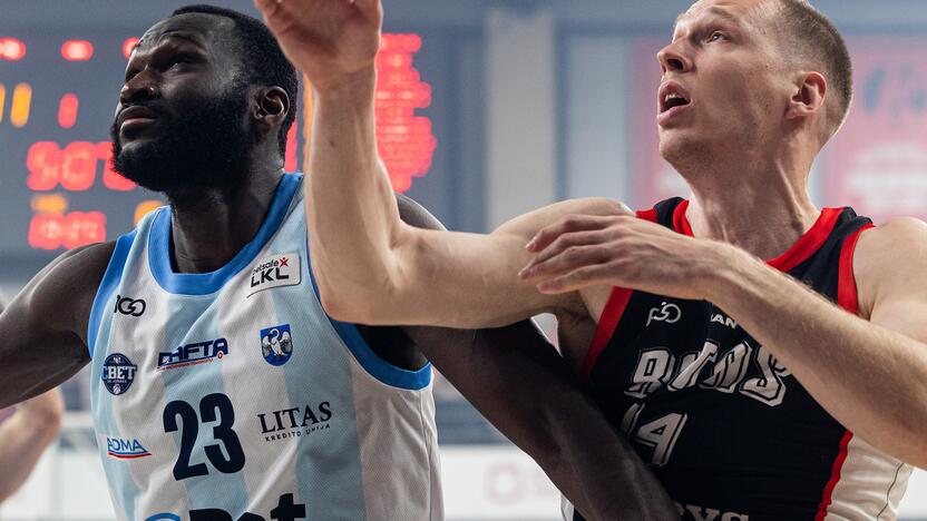 LKL ketvirfinalis: Vilniaus „Rytas“ – Jonavos „CBet“ 110:77