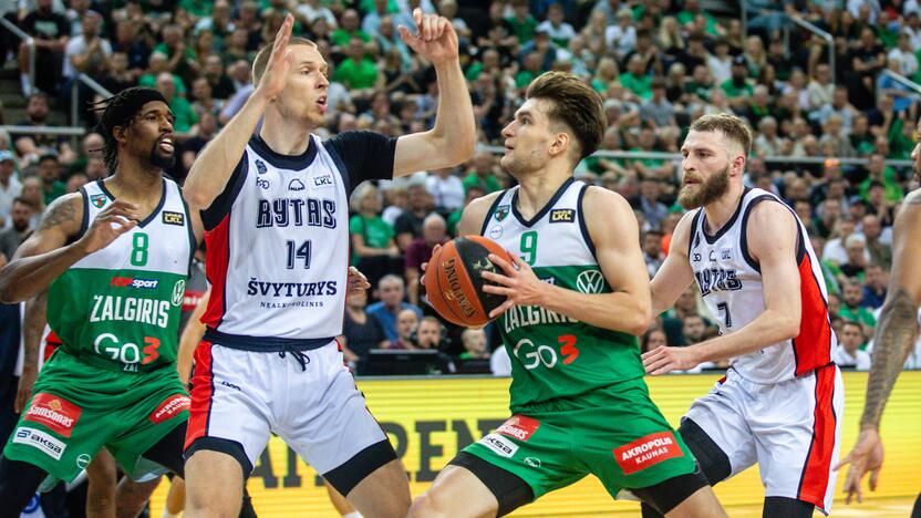 LKL finalas: Kauno „Žalgiris“ – Vilniaus „Rytas“ 88:89