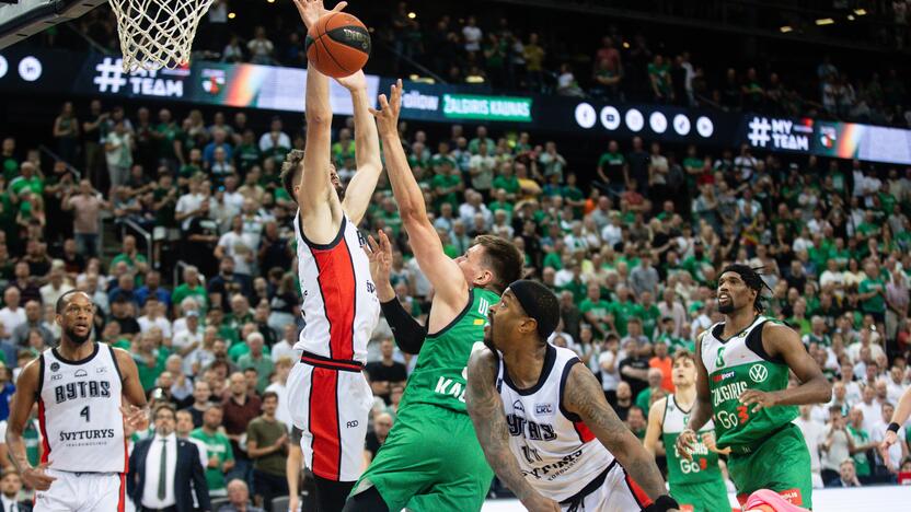 LKL finalas: Kauno „Žalgiris“ – Vilniaus „Rytas“ 88:89