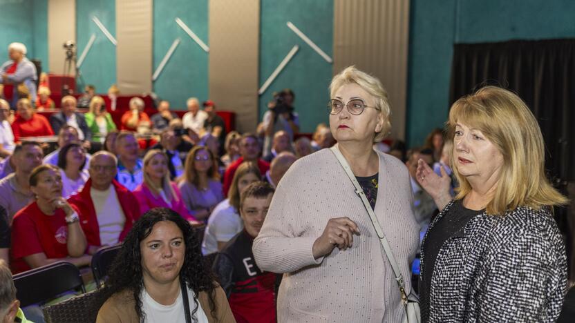 LSDP partijos konferencija Šventojoje