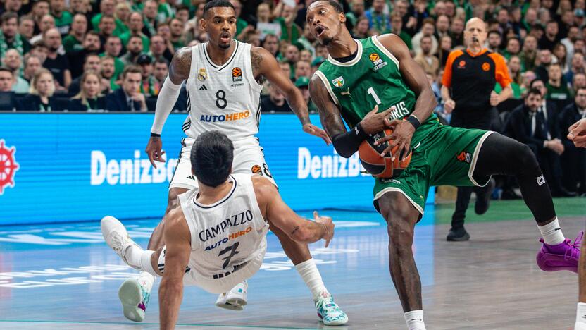 Eurolyga: Kauno „Žalgiris“ – Madrido „Real“ 64:83