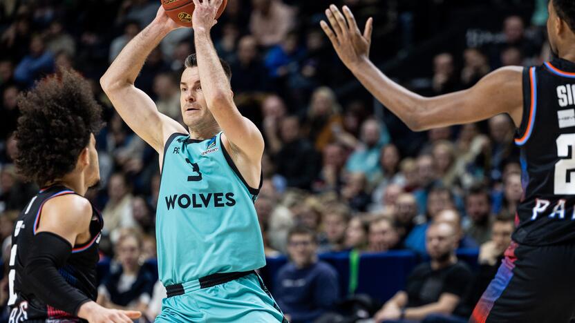 Europos taurė: Vilniaus „Wolves“ – Paryžiaus „Paris Basketball“ 79:110