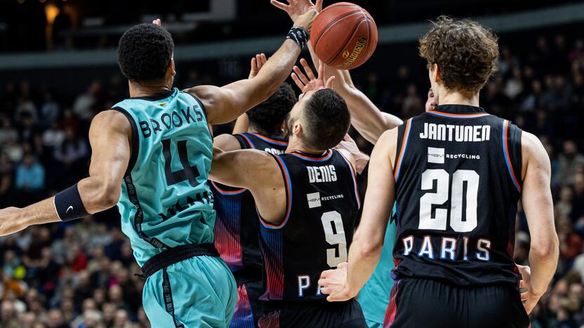 Europos taurė: Vilniaus „Wolves“ – Paryžiaus „Paris Basketball“ 79:110