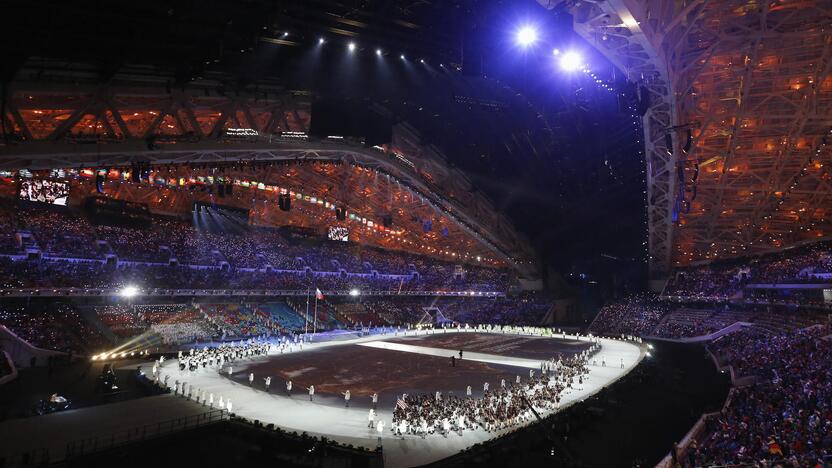 Sočio olimpinių žaidynių atidarymo ceremonija