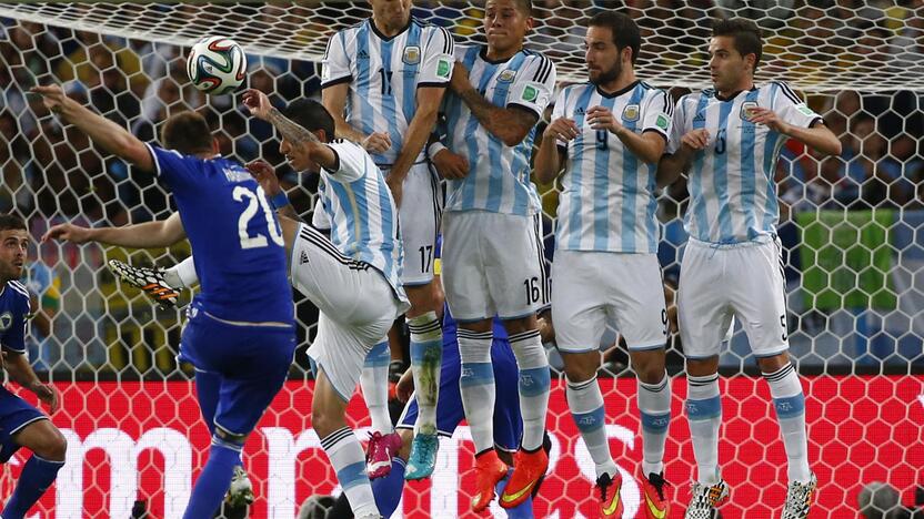 Pasaulio futbolo čempionatas: Argentina - Bosnija ir Hercegovina