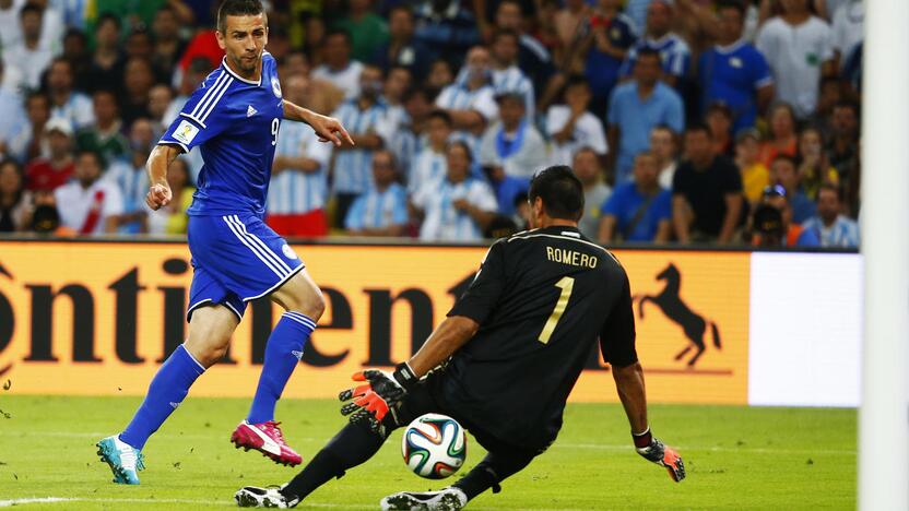 Pasaulio futbolo čempionatas: Argentina - Bosnija ir Hercegovina