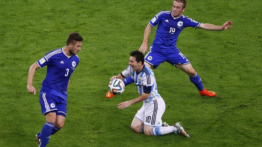 Pasaulio futbolo čempionatas: Argentina - Bosnija ir Hercegovina