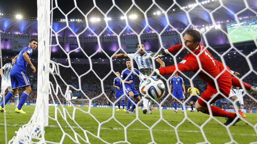 Pasaulio futbolo čempionatas: Argentina - Bosnija ir Hercegovina