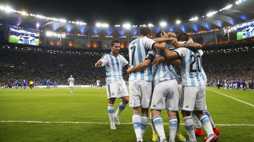 Pasaulio futbolo čempionatas: Argentina - Bosnija ir Hercegovina