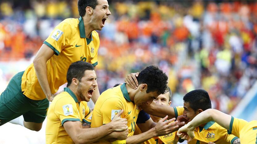 Pasaulio futbolo čempionatas: Olandija - Australija