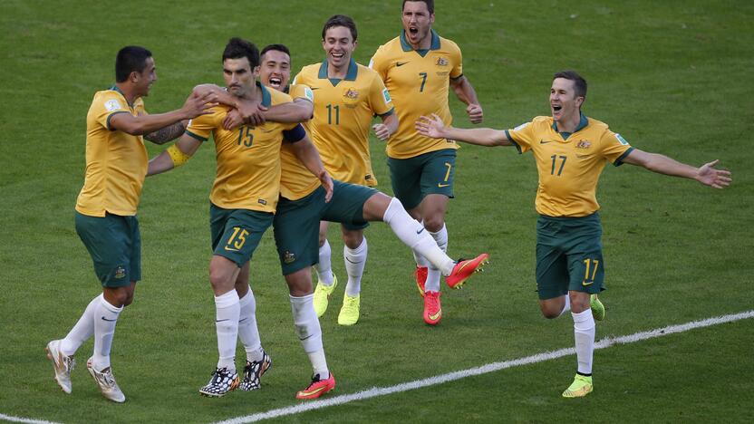 Pasaulio futbolo čempionatas: Olandija - Australija