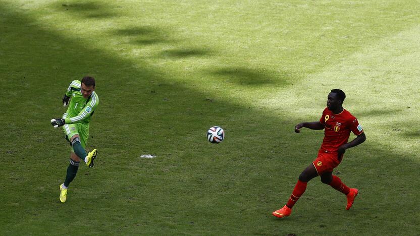 Pasaulio futbolo čempionatas: Belgija - Rusija