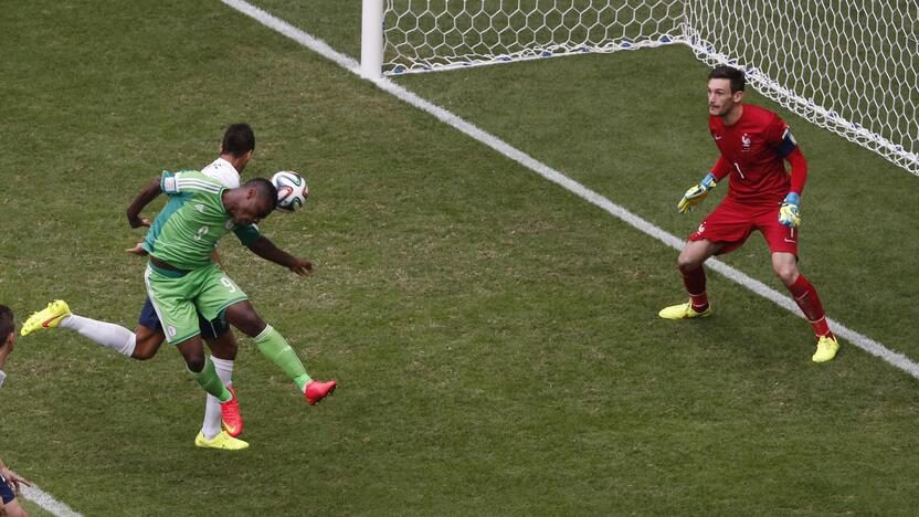 Pasaulio futbolo čempionatas: Prancūzija - Nigerija