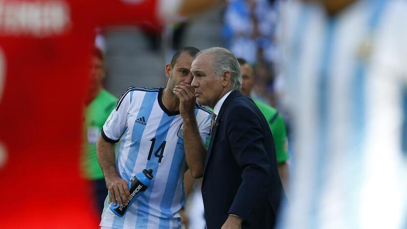 Pasaulio futbolo čempionatas: Argentina - Šveicarija