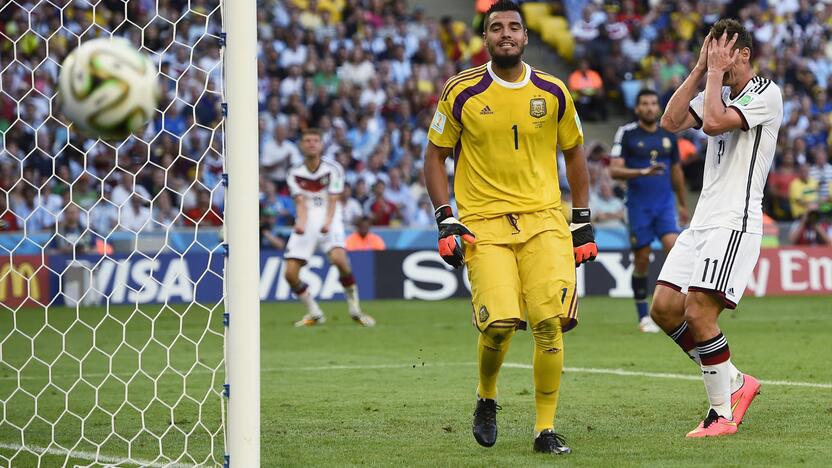 Pasaulio futbolo čempionato finalas: Vokietija - Argentina