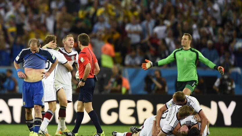 Pasaulio futbolo čempionato finalas: Vokietija - Argentina