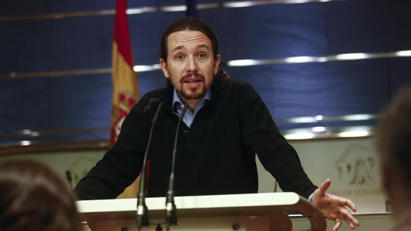 "Podemos" lyderis Pablo Iglesias