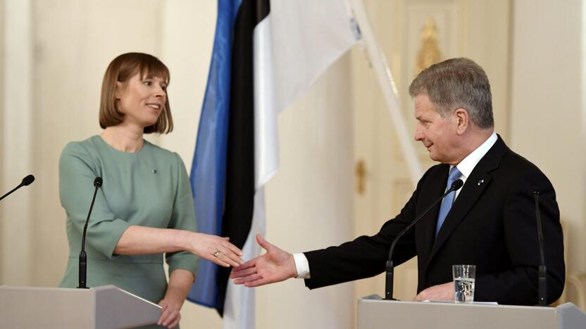 Kersti Kaljulaid ir Sauli Niinisto