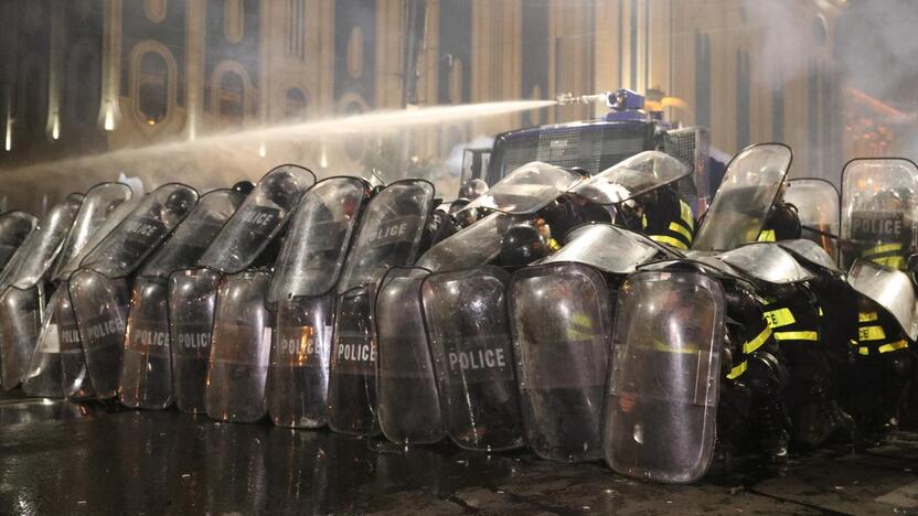 Protestai Tbilisyje 