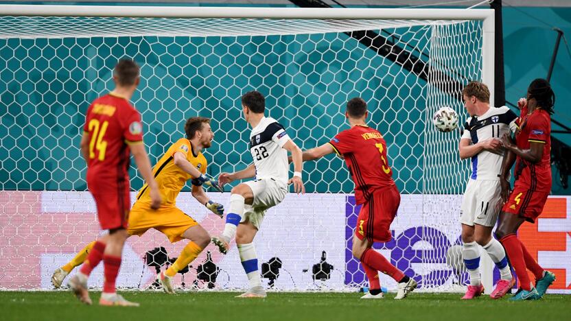 Europos futbolo čempionatas: Suomija–Belgija 0:2