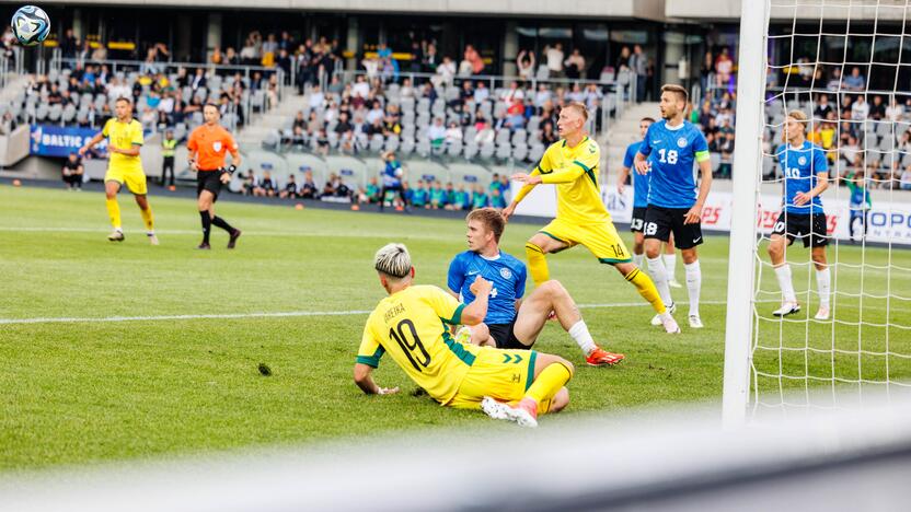 Baltijos futbolo taurės finalas: Lietuva – Estija