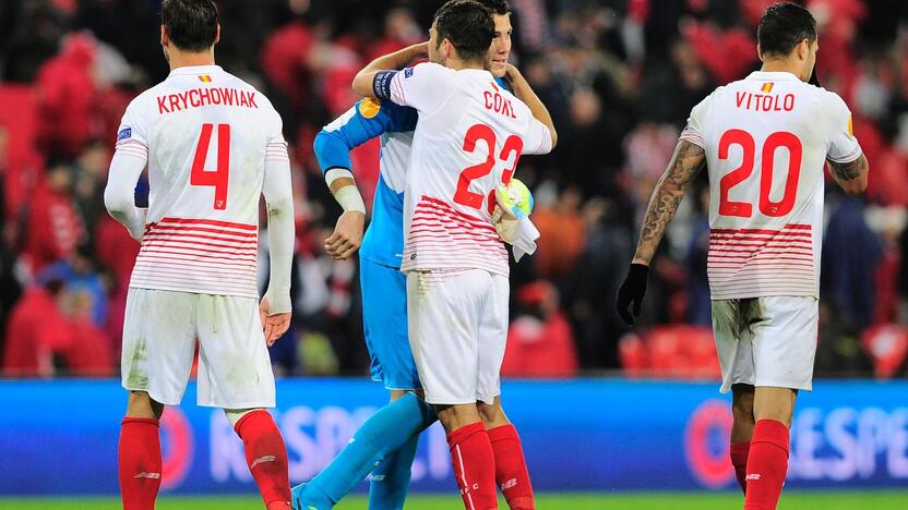 "Sevilla" futbolininkai įveikė Bilbao "Athletic" ekipą