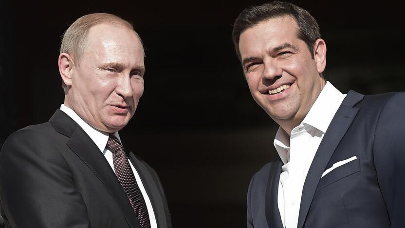 Vladimiras Putinas ir Alexis Tsipras