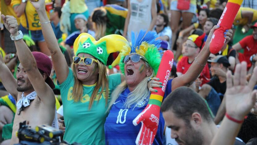 Pasaulio futbolo čempionatas: Brazilija - Kamerūnas