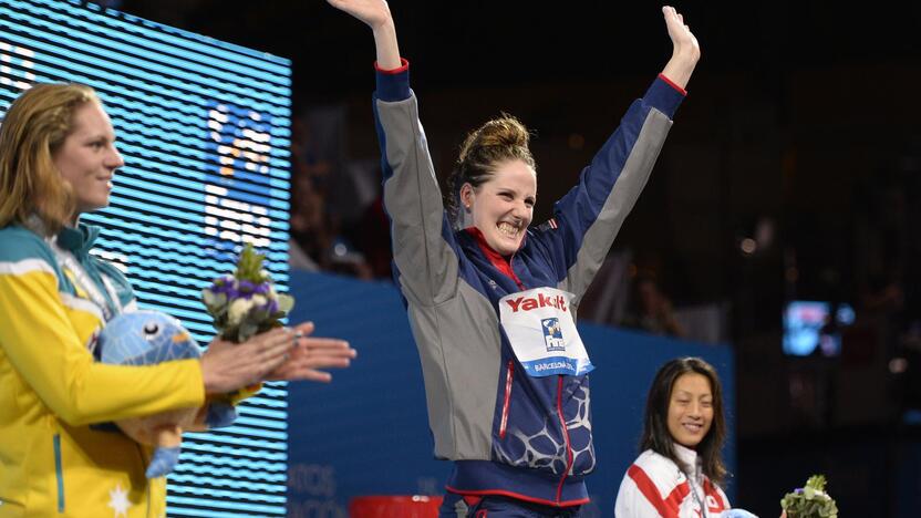 Amerikietė Missy Franklin laimėjo 200 metrų laisvu stiliumi rungtį