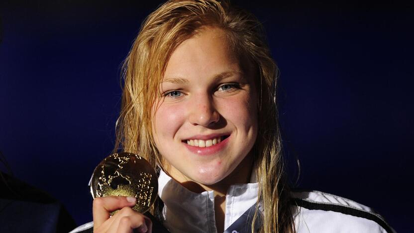 Rūta Meilutytė iškovojo aukso medalį