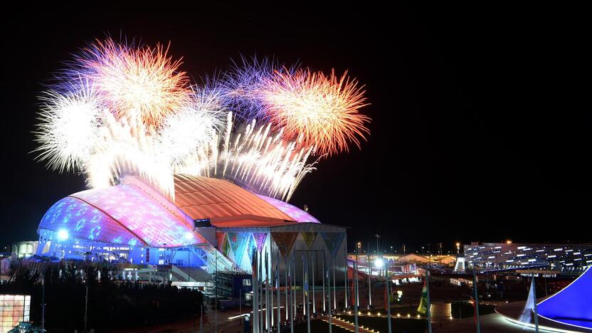 Sočio olimpinių žaidynių atidarymo ceremonija