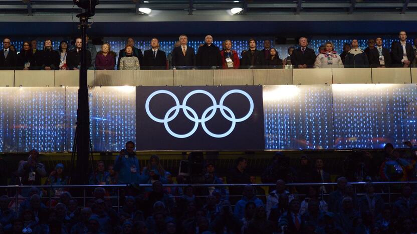 Sočio olimpinių žaidynių atidarymo ceremonija