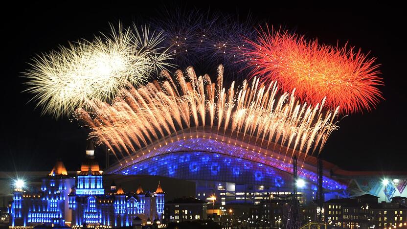 Sočio olimpinių žaidynių atidarymo ceremonija